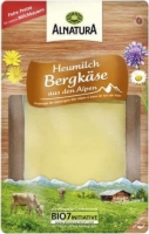 Heumilch-Bergkäse in Scheiben 1.99 €