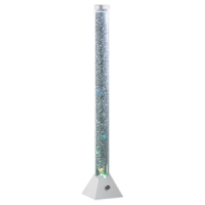 Roller  LED-Wassersäule - silber - mit Farbwechsler