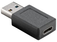 Lidl Goobay Goobay USB 3.0 SuperSpeed Adapter USB-C(TM) auf USB-A 3.0, schwarz