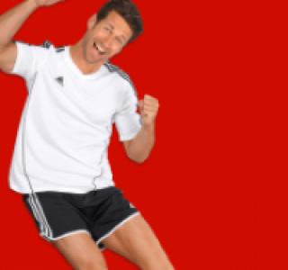 ADIDAS Herren-Marken-T-Shirt oder -Shorts