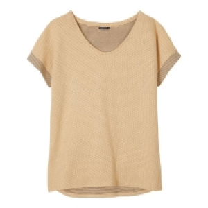 Damen-T-Shirt mit Doppelgewebe 12.99 €