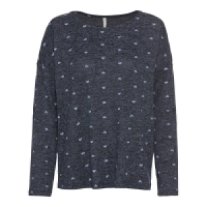Damen-Shirt mit Herzmuster 12.99 €