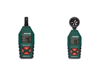 Lidl Parkside PARKSIDE Feuchte- u. Temperaturmessgerät »PKM A1«/ Windmessgerät »PWM 