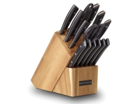 Lidl Echtwerk ECHTWERK Messersblock Set Premium aus Akazienholz mit rutschemmenden
