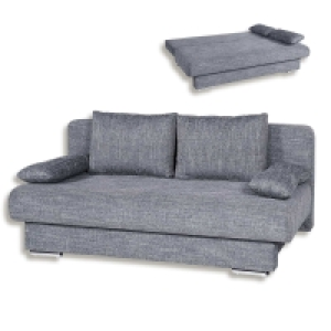 Roller  Schlafsofa - grau - inklusive Kissen