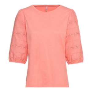 Damen-Bluse mit Spitzen-Ärmeln 5.59 €