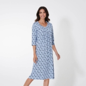 Damen-Nachthemd mit zartem Blumenmuster 9.09 €