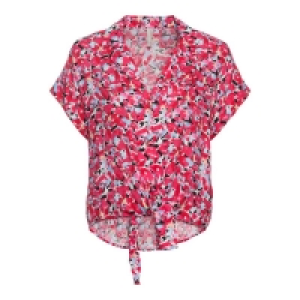 Damen-Bluse mit Bindebändern am Saum 5.59 €