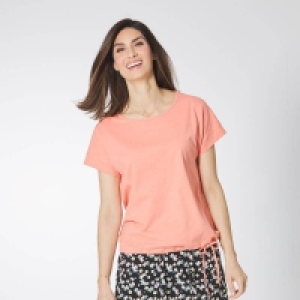 Damen-T-Shirt mit Bindebändern 4.19 €