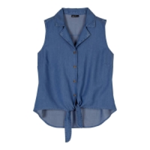Damen-Bluse in Jeans-Optik 6.99 €