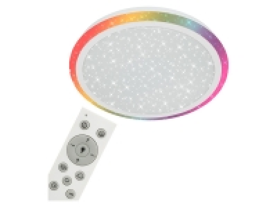 Briloner LED Deckenleuchte mit Sternendekor, Lichttemperatur + Helligk