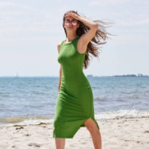 Damen-Kleid mit Ripp-Struktur 15.99 €