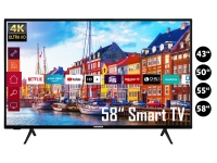 Lidl Telefunken TELEFUNKEN Fernseher UHD Smart TV HD+ Works with Alexa / OK Google, gr
