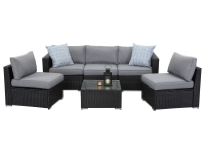 MeXo Gartenmöbel Lounge Set, mit Tisch inkl. Polster