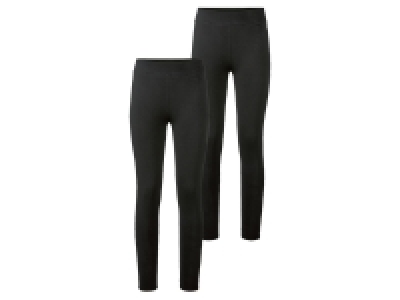 Lidl Nur Die Nur Die Damen Baumwoll Leggings, 2 Stück, atmungsaktiv und supersoft, 