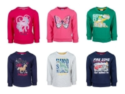 Lidl Salt And Pepper Salt and Pepper Kleinkinder Mädchen/Jungen Sweatshirt mit Rundhalsauss