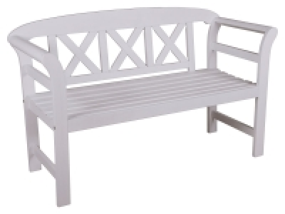 Garden Pleasure Bank »VANCOUVER«, 2-Sitzer, im nordischen Design, weiß