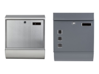 LIVARNO home Edelstahl-Briefkasten, mit Zeitungsbox 29.99 €