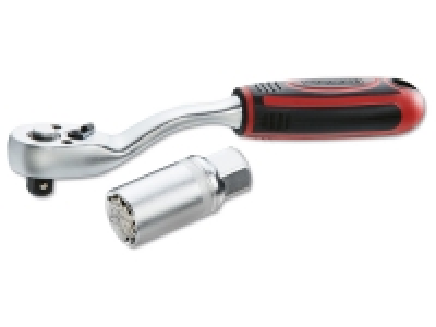 Lidl Parkside PARKSIDE Ratsche mit Universal Stecknuss und 43 flexiblen Stiften