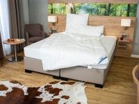 Lidl Beco BeCo Vierjahreszeiten-Bettdecke »Proneem«, mit Milbenschutz, 100 % Bau