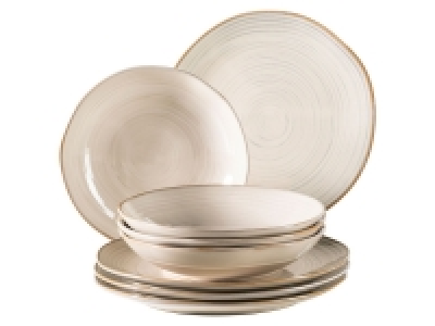 MÄSER Serie Nottingham, Vintage Teller-Set für 4 Personen, 8-teiliges