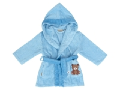 Egeria Bademantel Baby «Teddy Bear blau», reine Baumwolle, verschieden
