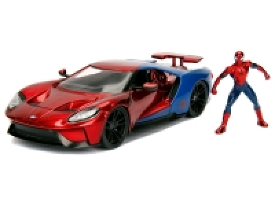 DICKIE Marvel Spiderman & 2017 Ford GT, Auto und Spiderman, ab 8 Jahre
