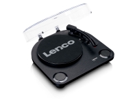Lidl Lenco Lenco LS-40 Plattenspieler im Holzgehäuse mit integrierten Lautspreche