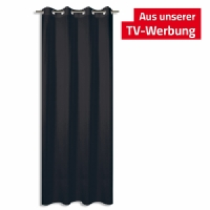 Verdunklungsvorhang - schwarz - 140x235 cm