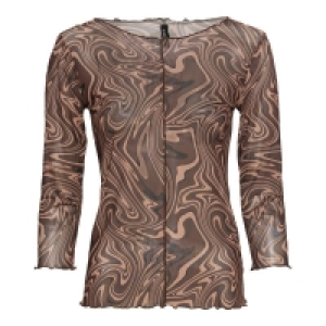 Damen-Shirt mit Trend-Muster 4.19 €
