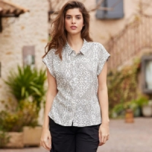 Damen-Bluse mit Ornament-Muster 5.59 €