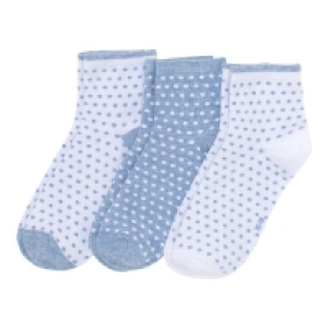 Damen-Socken mit Muster, 3er-Pack 2.09 €