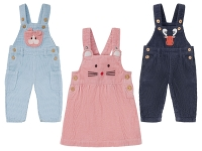 Lidl Lupilu lupilu Baby Latzhose / Latzkleid, mit Stickerei