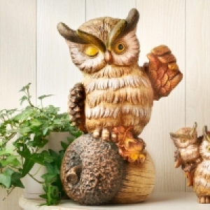 Deko-Figur in Eulen-Form, ca. 23x16x37cm 12.79 €