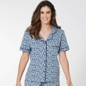 NKD  Damen-Schlafshirt mit Knopfleiste, Mix&Match