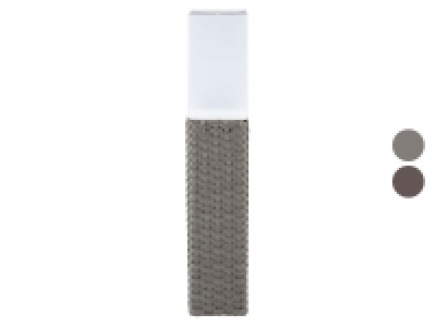 LIVARNO home LED Solarleuchte, in Rattan-Optik