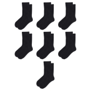 Damen oder Herren Socken, 7 Paar 6.99 €