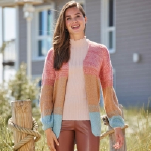 Damen-Strickjacke mit Farbverlauf 31.99 €