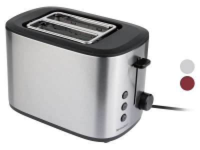 Lidl Silvercrest SILVERCREST Edelstahl Toaster Doppelschlitz
