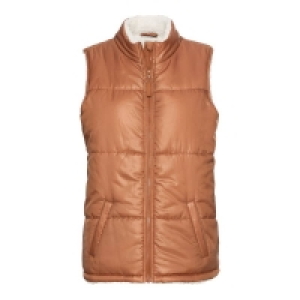 Damen-Steppweste mit Teddyfleece-Futter 31.99 €