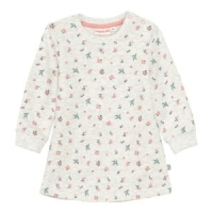 NKD  Baby-Mädchen-Kleid mit Blumenmuster