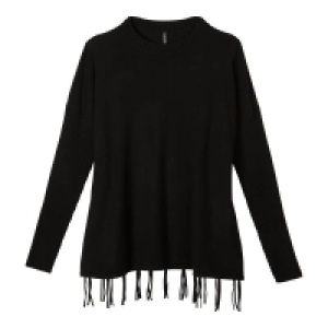 Damen-Pullover mit Zierfransen 31.99 €