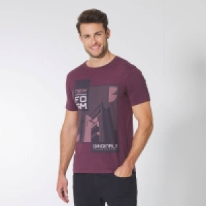 NKD  Herren-T-Shirt aus reiner Baumwolle