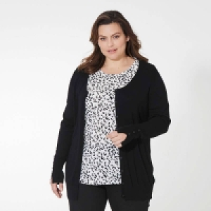 Damen-Strickjacke mit Knopfleiste, große Größen 31.99 €