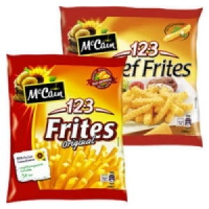 McCain 1-2-3 Frites oder Chef Frites 2.49&nbsp;&euro;