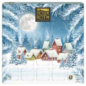 Aldi Süd  MOSER ROTH Minipralinen-Adventskalender 130 g