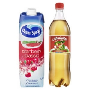 Ocean Spray Cranberry oder Almdudler