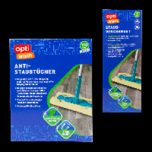 Aldi Nord Optiwisch OPTIWISCH Nachfüllbox Anti-Staubtücher / Staubwischer-Set
