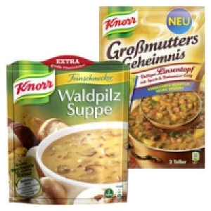 Knorr Feinschmecker Suppen oder Gro&szlig;mutters Geheimnis