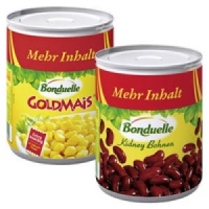 Bonduelle Kidney-Bohnen oder Goldmais
